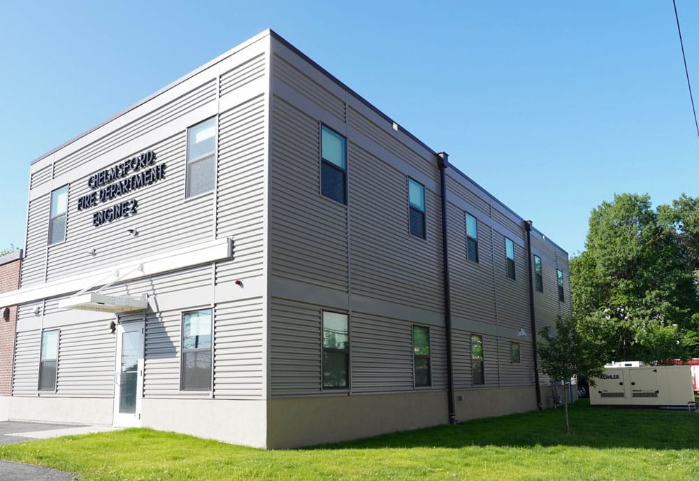 modular building for chelmsford north fire department