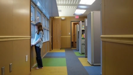 Photo of Carroll Modular School Library