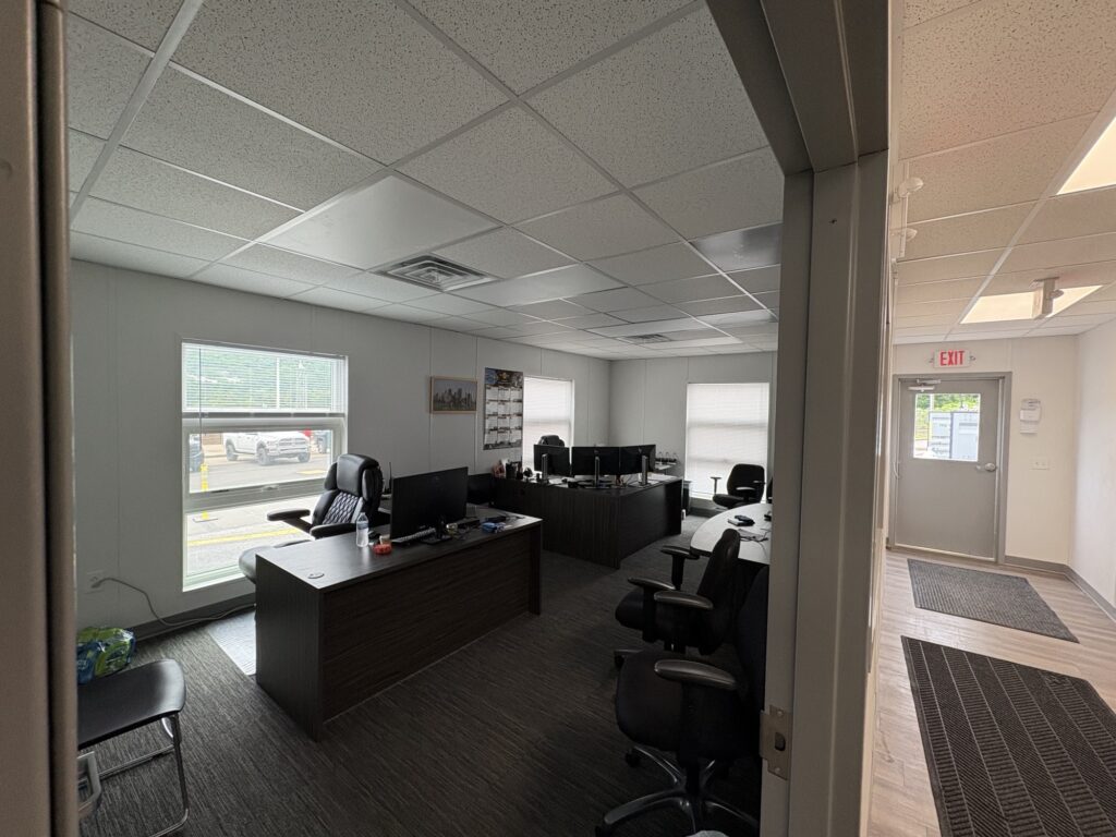 Interior Private Office with desk and chairs