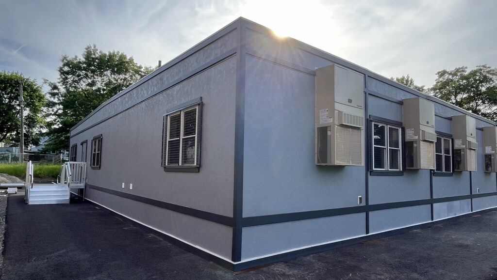modular dormitory for Lynn MA fire department