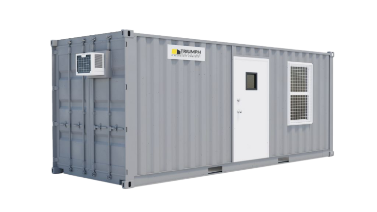 triumph modular 8'x20' office containers for lease - rent - sale near you
